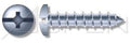(3000pcs) 14-10X3/4 Self-Tapping Screws/Sheet Metal Screws Pan Head Phillips/Slot Combo Drive Type A Steel