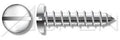 (1000pcs) #14 X 3/4', Self-Tapping Screws, Type A, Pan Head, Slotted Drive, 304 Stainless Steel (18-8), Ships Free in USA