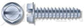 (3000pcs) 12-14X3/4 Self-Tapping Screws/Sheet Metal Screws Hex Indented Washer, Slotted Type B Steel, Zinc Plated No Serrations