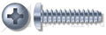 (5000pcs) 12-14X3/4 Self-Tapping Screws/Sheet Metal Screws Pan Phillips Drive Type B Steel, Zinc Plated
