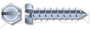 (3000pcs) 14-10X3/4 Self-Tapping Screws/Sheet Metal Screws Hex Indented Slotted Type A Steel