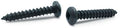 #14 x 3/4' Type A Self-Tapping Screws/Square/Pan Head/Steel/Black Oxide / 3000 Pc. Carton