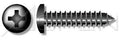 (5000pcs) 12-14X3/4 Self-Tapping Screws/Sheet Metal Screws Pan Phillips Drive Type AB Steel, Black Oxide