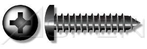 (5000pcs) 12-14X3/4 Self-Tapping Screws/Sheet Metal Screws Pan Phillips Drive Type AB Steel, Black Oxide