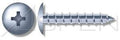 (2000pcs) 14-10X3/4 Self-Tapping Screws/Sheet Metal Screws Truss Phillips Drive Type A Steel, Zinc Plated