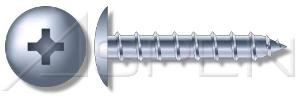 (2000pcs) 14-10X3/4 Self-Tapping Screws/Sheet Metal Screws Truss Phillips Drive Type A Steel, Zinc Plated