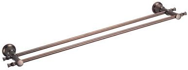South Sea 23.81' Wall Mounted Double Towel Bar Finish: Oil Rubbed Bronze