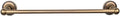Top Knobs ED10GBZA Bath Edwardian Collection 30 Inch Single Towel Bar with Beaded Backplate, German Bronze Finish