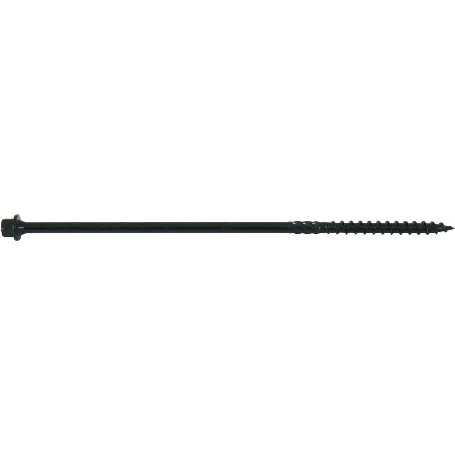 Jake Sales #14 X 4 Heavy Duty Black Timber/Log/Landscaping Wood Screws - Exterior Coated Heavy Duty Screws. 9 x 5 Pound Boxes - ~1,215 Screws