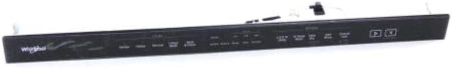 Whirlpool W11157079 Dishwasher Console Assembly (Black) Genuine Original Equipment Manufacturer (OEM) Part