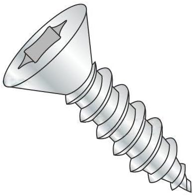 #14 x 3/4' Type AB Self-Tapping Screws/Six-Lobe/Flat Head/Steel/Zinc (Carton: 3,000 pcs)