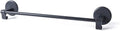 Towel Rack Holder Wall Mounted,Simplicity Self-Adhesive Towel Bar for Bathroom Hotel Kitchen 51.5 cm Black/Black