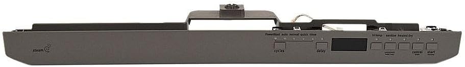 Whirlpool W10847822 Dishwasher Control Panel Assembly (Gray) Genuine Original Equipment Manufacturer (OEM) Part