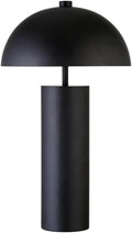 York 27' Tall Table Lamp with Metal Shade in Blackened Bronze/Blackened Bronze