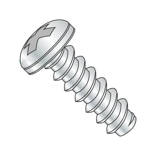 #14 x 3/4' Type B Self-Tapping Screws/Phillips/Pan Head/Steel/Zinc (Carton: 3,000 pcs)