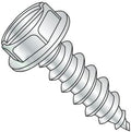 #14 x 3/4' Self Tapping Screws - Sheet Metal Screws, Type A, Stainless Steel 316, Hex Washer Head, Slotted Drive, Full Thread (Quantity: 1500 pcs)