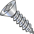 12-14X3/4 Phillips Flat Self Tapping Screw Type AB Fully Threaded Zinc (Pack Qty 5,000) BC-1212ABPF by Shorpioen