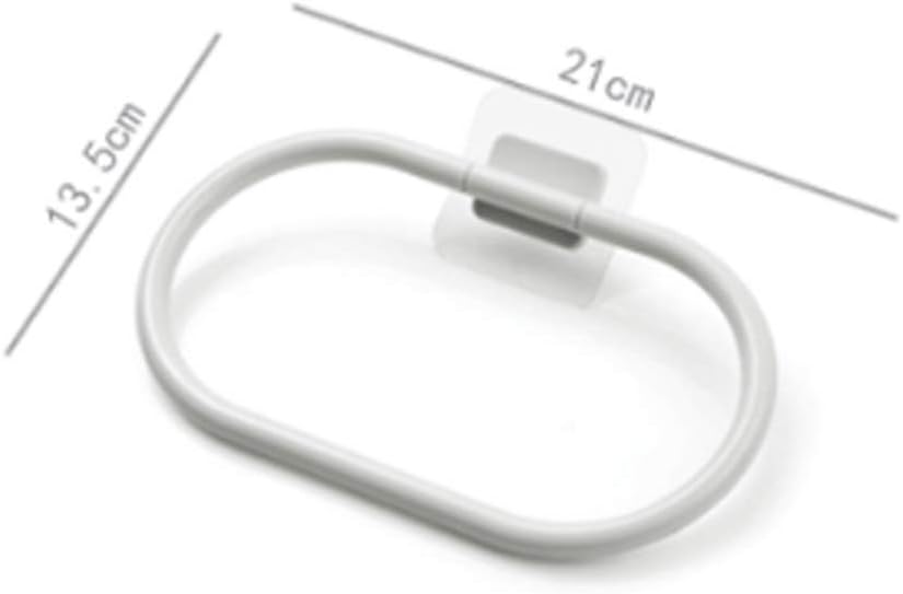 Towel Rail Towel Rack, Bathroom Kitchen Wall-Mounted Towel Rack, Bathroom Self-Adhesive Door Wall Rack It's so Kind of You