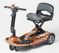EV Rider Transport Move S21M Manual Folding Mobility Scooter - Lithium Battery Airline Friendly- Lightweight 42 lbs. Total (Copper)