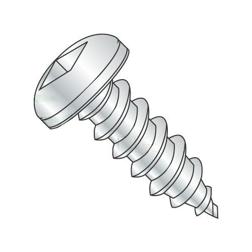 #14 x 3/4' Type A Self-Tapping Screws/Square/Pan Head/Steel/Zinc (Carton: 3,000 pcs)