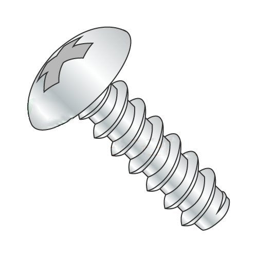 #14 x 3/4' Type B Self-Tapping Screws/Phillips/Truss Head/Steel/Zinc (Carton: 3,000 pcs)
