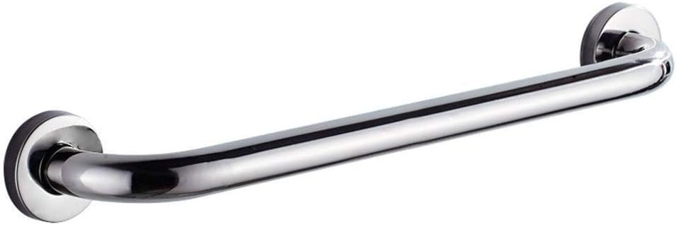 Bathroom Grab Rails Hand Rail Disability Aids Safety Grab Bar 16-Inch Shower Grab Bar, Safety Handrail, Polished Chrome Grab Bar (Silver 40Cm)