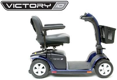 Pride Victory 10 4-Wheel Scooter - Candy Apple Red - S710S710-RED