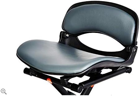 EV Rider Transport M - Compact Lightweight Manual Folding Mobility Scooter - Lithium Battery - Airline Approved - 42 lbs Total (Blue)