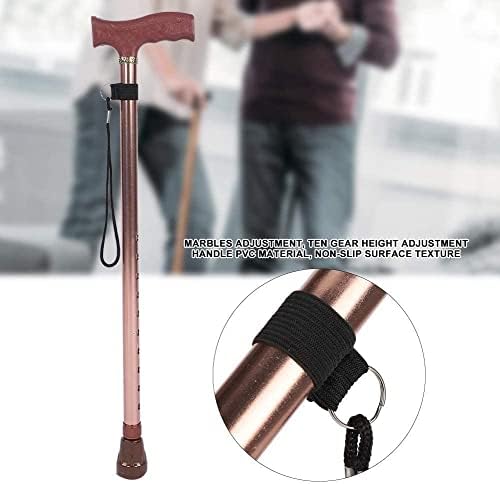 Canes Crutches Walking Cane Adjustable Walking Stick Anti-Slip Walking Cane Adjustable HEI Hand Walking Stick Ideal Daily Living Aid for Limited Mobility