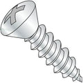 #12-14 x 3/4' Self Tapping Screws - Sheet Metal Screws, Type AB, Steel, Zinc Plating, Oval Head, Phillips Drive (Quantity: 3500 pcs)