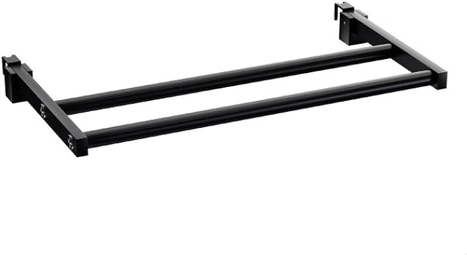 Floor-Standing Solid Wood Rotating Coat Rack，Brushed Stainless Steel 30cm Wall-Mounted Towel Rail Holder - Stylish Towel Bar for Bathroom & Kitchen, Durable Cloth Hanger, Space-Saving Design