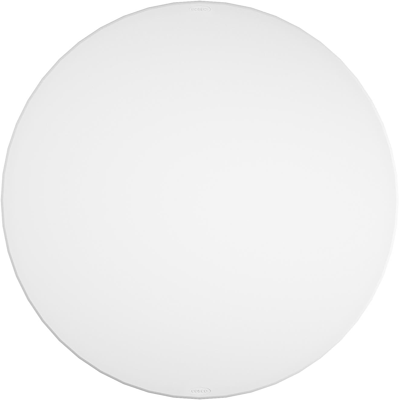 COSCO Commercial 5' (60') Round Blow Mold Table, White