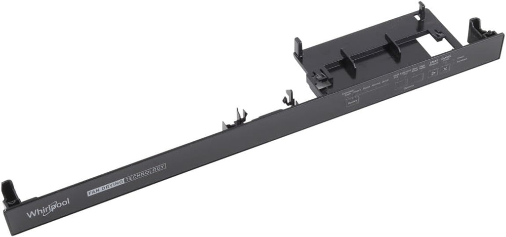 Whirlpool W11613564 Genuine OEM Dishwasher Control Panel Replacement Part - Replaces W11589973
