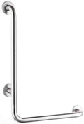 Shower Grab Bars, L Shaped Stainless Steel Bathtub Safety Rail for Elderly and Disabled Assistance in Daily Living (70X60cm/26x24in)