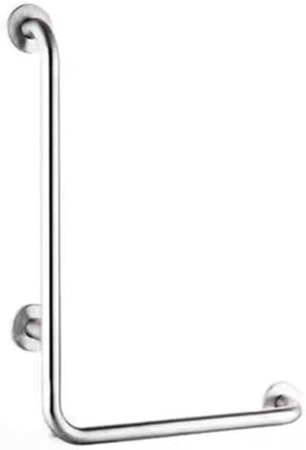 Shower Grab Bars, L Shaped Stainless Steel Bathtub Safety Rail for Elderly and Disabled Assistance in Daily Living (70X60cm/26x24in)