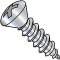 12-14X3/4 Phillips Oval Self Tapping Screw Type AB Fully Threaded Zinc (Pack Qty 5,000) BC-1212ABPO by Shorpioen
