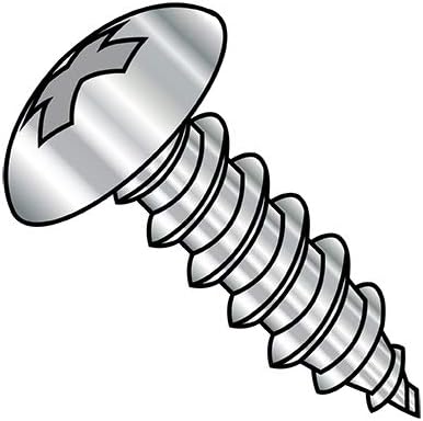 12-14X3/4 Phil Full Contour Truss Self Tapping Screw Type AB Full Thread 18-8 Stainless (Pack Qty 2,000) BC-1212ABPT188 by Shorpioen