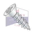 #14 x 3/4' Type A Self-Tapping Screws/Phillips/Flat Head/Steel/Zinc (Quantity: 4,000 pcs)