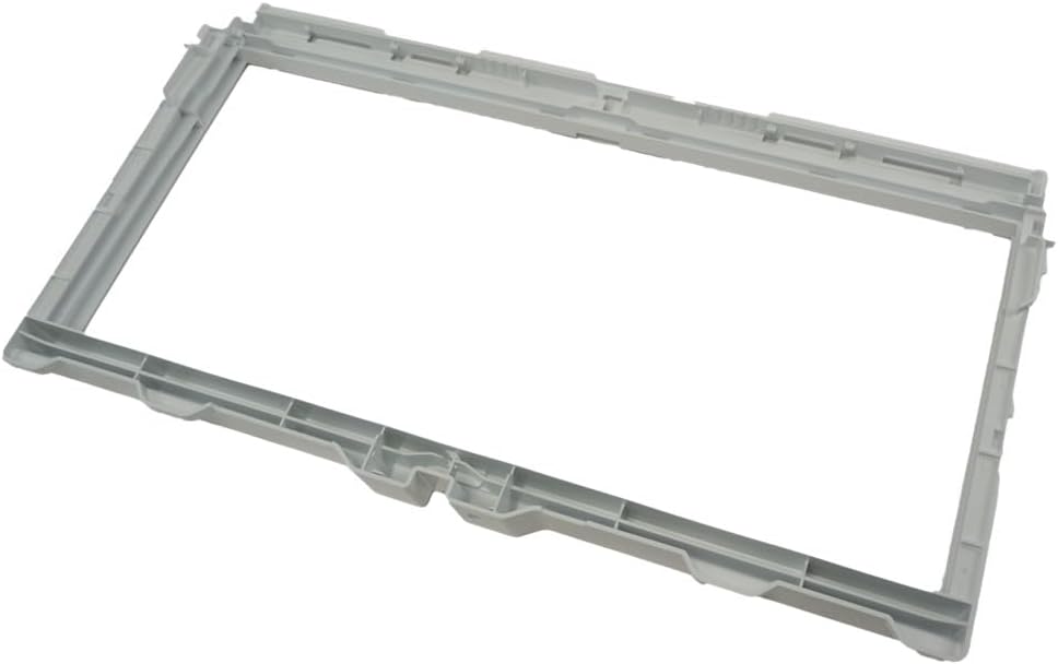 Whirlpool W10858393 Genuine OEM Refrigerator Crisper Drawer Shelf Frame Replacement Part - Replaces W10671241