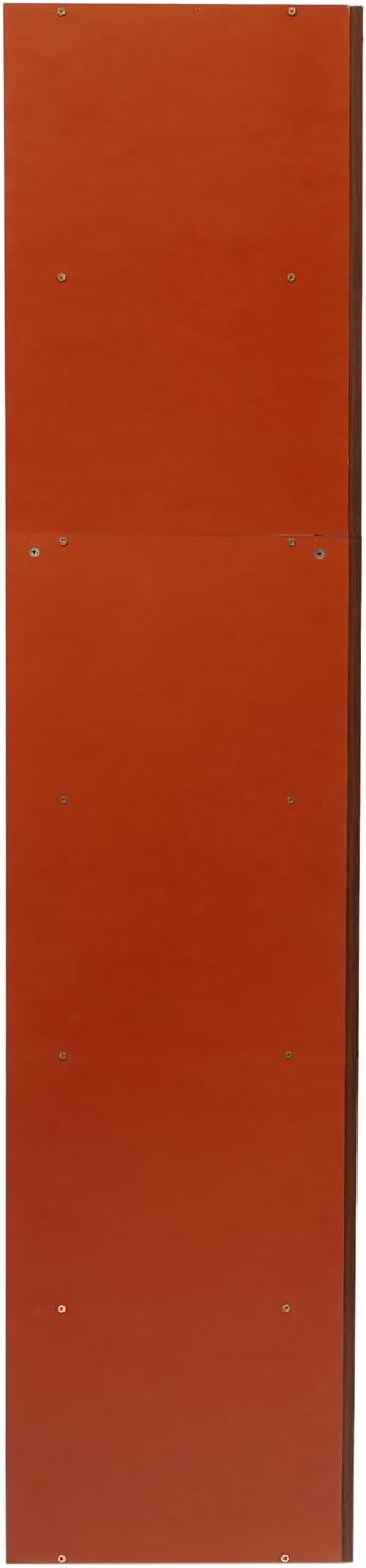 6 Tier Bookshelf Tower, 69.29'' Tall Floor-Standing Bookcase Display Cabinet, Wood Corner Book Shelf Organizer, Standing Bookshelf for Bedroom, Living Room, Study Room (Brown)