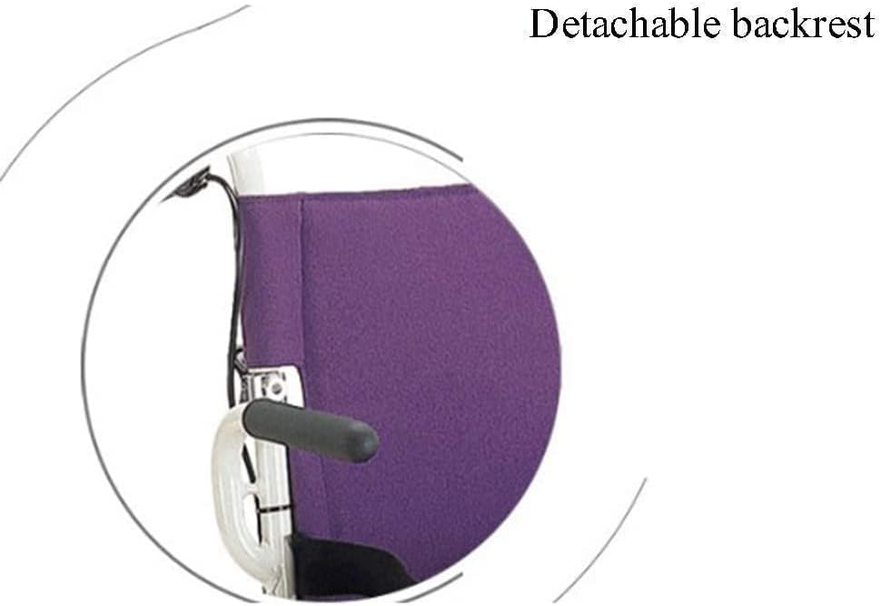 Wheelchair,Lightweight Wheelchair Driving Adult Supplies, Aluminum Alloy Folding Portable Travel Aircraft Elderly Disabled Scooter,Portable