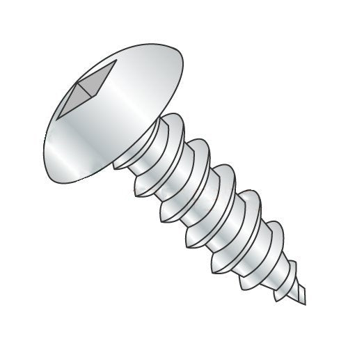 #14 x 3/4' Type A Self-Tapping Screws/Square/Truss Head/Steel/Zinc (Carton: 3,000 pcs)