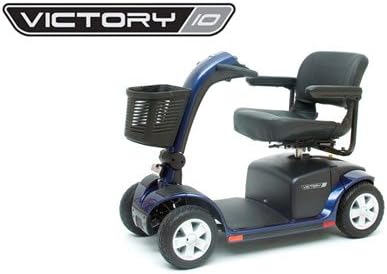 Pride Victory 10 4-Wheel Scooter - Candy Apple Red - S710S710-RED