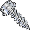 12-14X3/4 Unslotted Indented Hex Washer Self Tapping Screw Type AB Fully Threaded Zinc an (Pack Qty 3,000) BC-1212ABW by Shorpioen