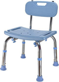 Shower Stool, Shower Chair, Shower Chair,Height Adjustable Bath/Shower Stool Bathtub Shower Chair with Backrest Shower Head Holder Non-Slip Leg Pad Disability Aid (Color : #2)