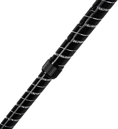 Walking Cane Adjustable Walking Stick Lightweight Aluminum Offset Cane with Ergonomic Handle Ideal Daily Living Aid for Limited Mobility