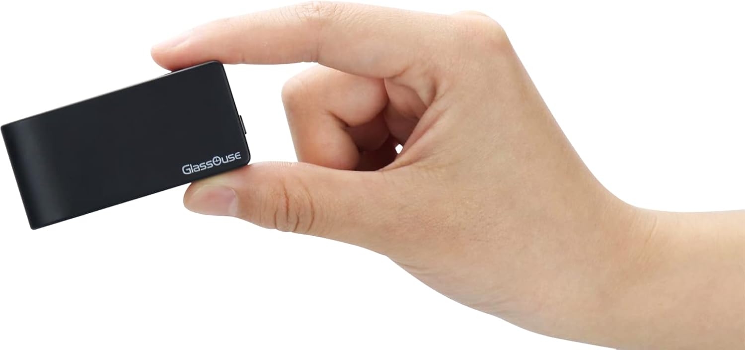 GlassOuse Pro - New Wireless Head Mouse - Gaming - Disability - Control with Only Head Movements - Bluetooth Wearable Hands Free Mouse for Gamers, People with Disabilities & Others!!!