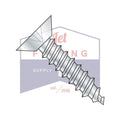 #14 x 3/4' Type AB Self-Tapping Screws/Phillips/Flat Undercut Head/Steel/Zinc (Quantity: 4,000 pcs)
