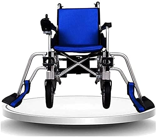 Electric Wheelchair Self-Leveling Lying Easy to Fold Lightweight Wheelchair Elderly People with Disabilities Four-Wheeled Scooter