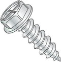 1/4'-14 x 3/4' Self Tapping Screws - Sheet Metal Screws, Type AB, Steel, Zinc Plating, Indented Hex Washer, Combo (Phillips/Slotted) (Quantity: 2000 pcs)